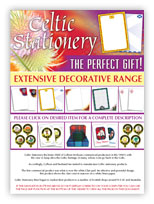 Celtic Stationary Catalogue